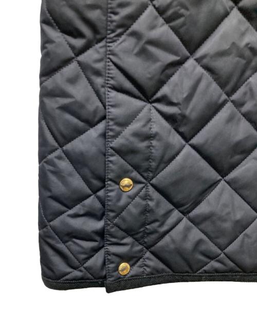 MACKINTOSH PHILOSOPHY（マッキントッシュ フィロソフィー）MACKINTOSH PHILOSOPHY (マッキントッシュ フィロソフィー) ROYTON LONG ノーカラーキルティングコート ブラック サイズ:36の古着・服飾アイテム