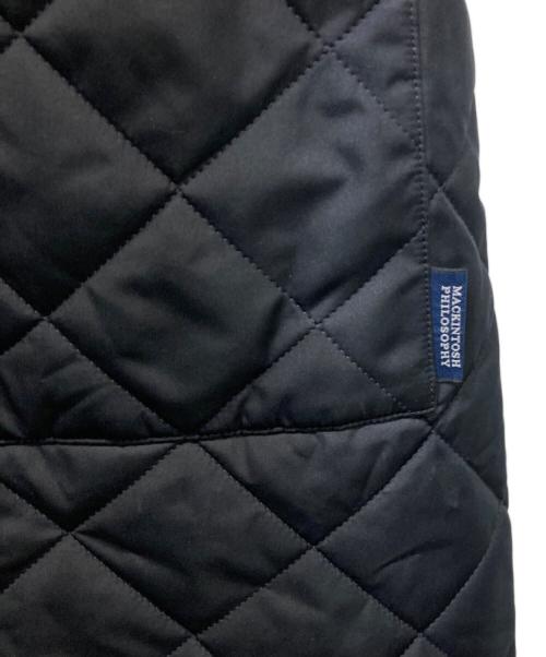 MACKINTOSH PHILOSOPHY（マッキントッシュ フィロソフィー）MACKINTOSH PHILOSOPHY (マッキントッシュ フィロソフィー) ROYTON LONG ノーカラーキルティングコート ブラック サイズ:36の古着・服飾アイテム