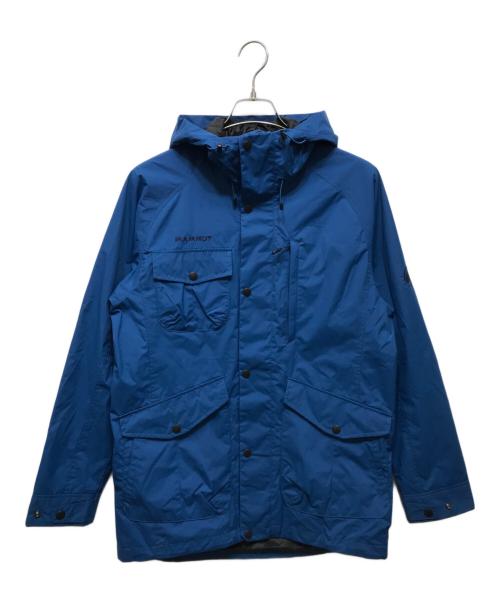 MAMMUT（マムート）MAMMUT (マムート) Mountain SO Parka ブルー サイズ:Mの古着・服飾アイテム