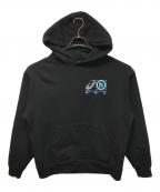 HIDDEN NY×asicsヒドゥンニューヨーク×アシックス）の古着「プルオーバーパーカー」｜ブラック