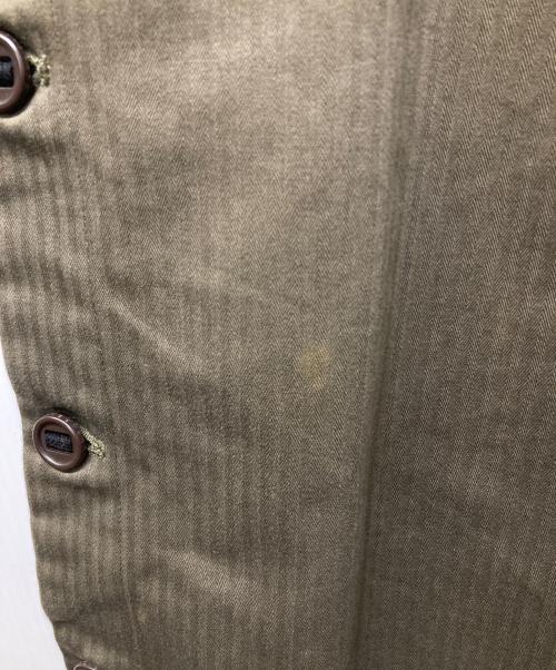 JOHN LAWRENCE SULLIVAN（ジョン ローレンス サリバン）JOHN LAWRENCE SULLIVAN (ジョン ローレンス サリバン) サイドボタンパンツ オリーブ サイズ:36の古着・服飾アイテム