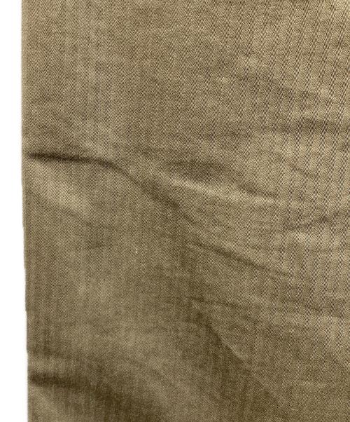 JOHN LAWRENCE SULLIVAN（ジョン ローレンス サリバン）JOHN LAWRENCE SULLIVAN (ジョン ローレンス サリバン) サイドボタンパンツ オリーブ サイズ:36の古着・服飾アイテム