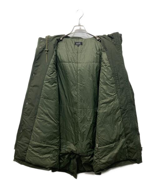 A.P.C.（アーペーセー）A.P.C. (アーペーセー) 中綿ミリタリーコート オリーブ サイズ:Ｍの古着・服飾アイテム