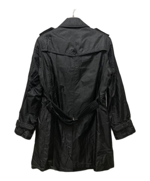 BURBERRY BLACK LABEL（バーバリーブラックレーベル）BURBERRY BLACK LABEL (バーバリーブラックレーベル) 中綿トレンチコート ブラック サイズ:Mの古着・服飾アイテム
