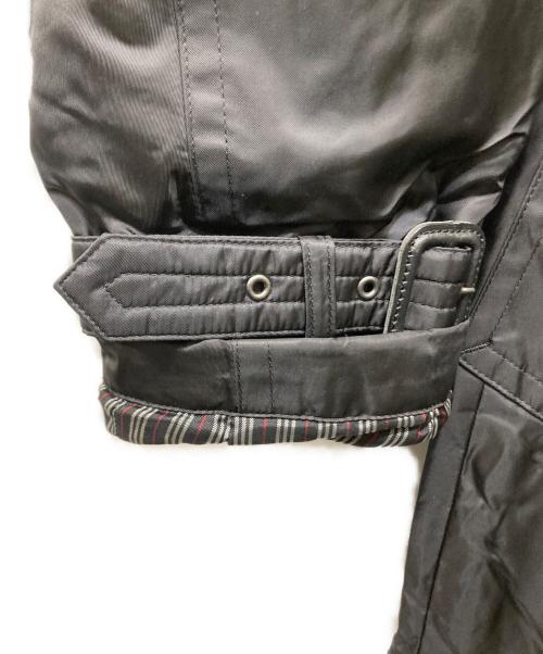 BURBERRY BLACK LABEL（バーバリーブラックレーベル）BURBERRY BLACK LABEL (バーバリーブラックレーベル) 中綿トレンチコート ブラック サイズ:Mの古着・服飾アイテム
