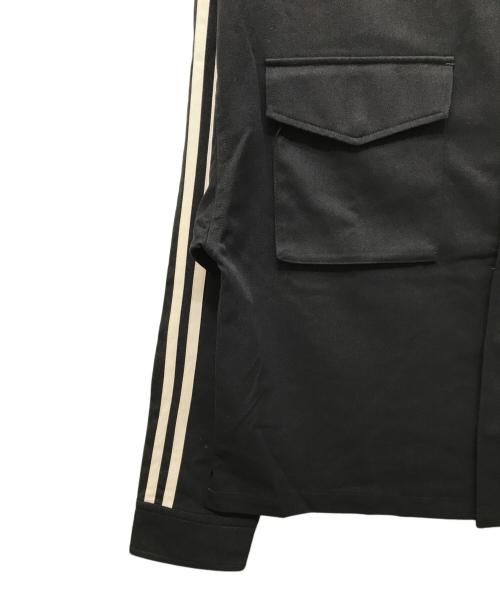 glamb（グラム）glamb (グラム) Line Jersey Shirt ブラック サイズ:Lの古着・服飾アイテム