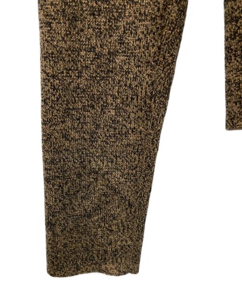 CLANE（クラネ）CLANE (クラネ) ZIP UP TURTLE KNIT TOPS ブラウン サイズ:1の古着・服飾アイテム