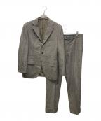 BEAMS Fビームスエフ）の古着「チェック段返り3Bスーツ」｜グレー