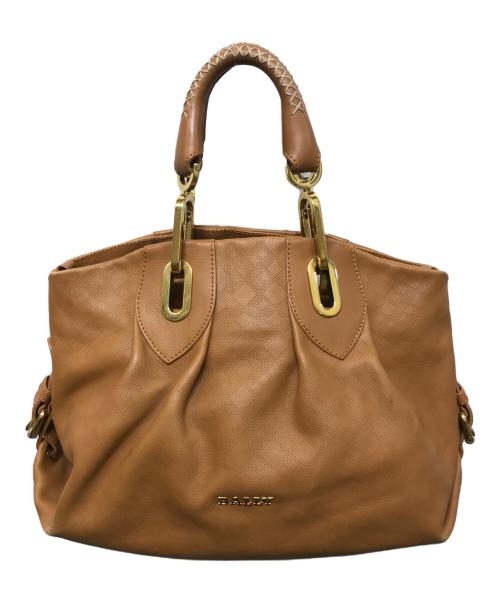 BALLY（バリー）BALLY (バリー) ハンドバッグ ベージュの古着・服飾アイテム