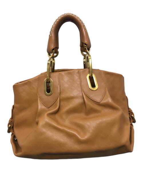 BALLY（バリー）BALLY (バリー) ハンドバッグ ベージュの古着・服飾アイテム