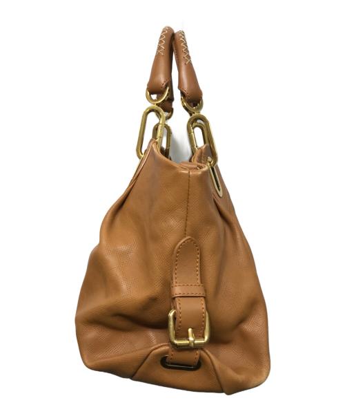 BALLY（バリー）BALLY (バリー) ハンドバッグ ベージュの古着・服飾アイテム