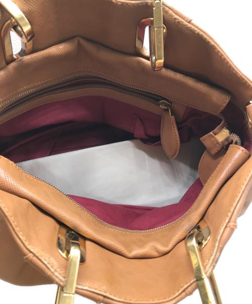 BALLY（バリー）BALLY (バリー) ハンドバッグ ベージュの古着・服飾アイテム