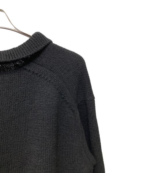 crepuscule（クレプスキュール）crepuscule (クレプスキュール) M-G Skipper L/S ブラック サイズ:2の古着・服飾アイテム