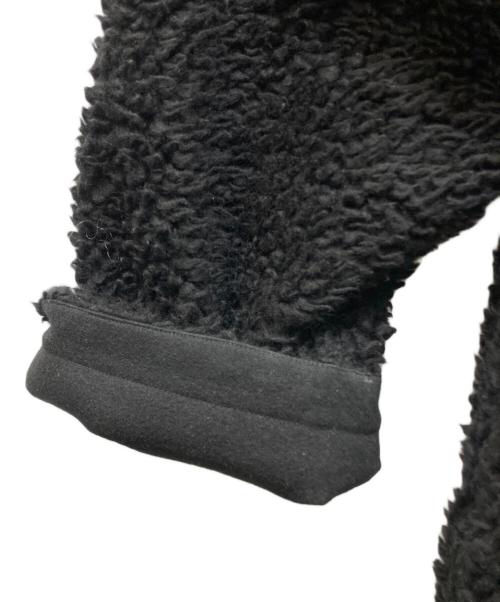 stein（シュタイン）stein (シュタイン) WOOL BOA ZIP LONG JACKET ブラック サイズ:Mの古着・服飾アイテム