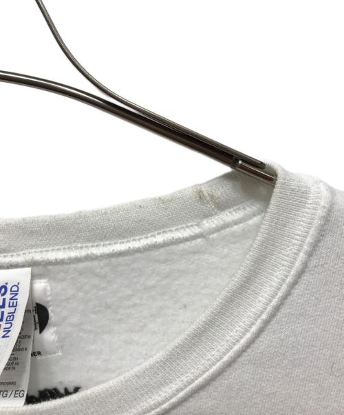 WACKO MARIA（ワコマリア）WACKO MARIA (ワコマリア) RICK WINNER 刺繍スウェット ホワイト サイズ:XLの古着・服飾アイテム