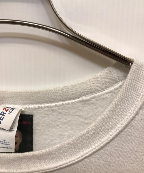 WACKO MARIA（ワコマリア）WACKO MARIA (ワコマリア) Only Lovers Left Alive プリントスウェット ホワイト サイズ:Lの古着・服飾アイテム