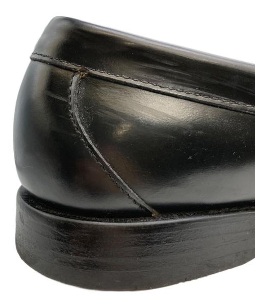 G.H.BASS（ジーエイチバス）G.H.BASS (ジーエイチバス) ローファー ホワイト×ブラック サイズ:41の古着・服飾アイテム