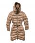 MONCLER（モンクレール）の古着「FABREFUR ダウンコート」｜ベージュ