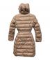 MONCLER (モンクレール) FABREFUR ダウンコート ベージュ：30000円