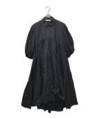 CECILIE BAHNSENセシリーバンセン）の古着「JADE DRESS」｜ブラック