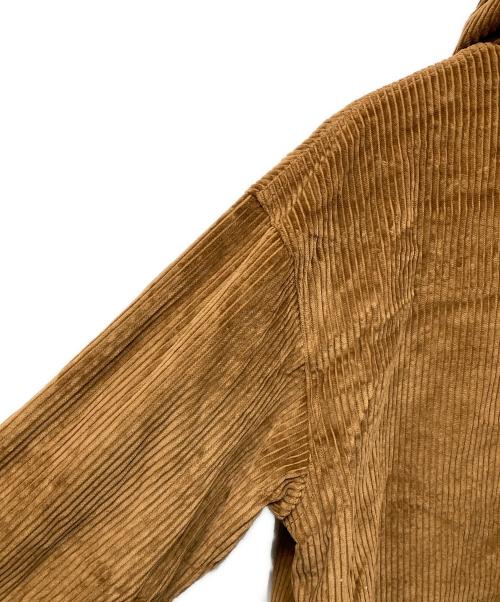 NIKE SB（ナイキエスビー）NIKE SB (ナイキエスビー) FULL-ZIP HOODED CORDUROY SKATE JACKET ブラウン サイズ:XLの古着・服飾アイテム