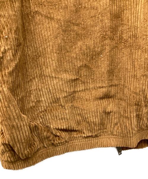 NIKE SB（ナイキエスビー）NIKE SB (ナイキエスビー) FULL-ZIP HOODED CORDUROY SKATE JACKET ブラウン サイズ:XLの古着・服飾アイテム