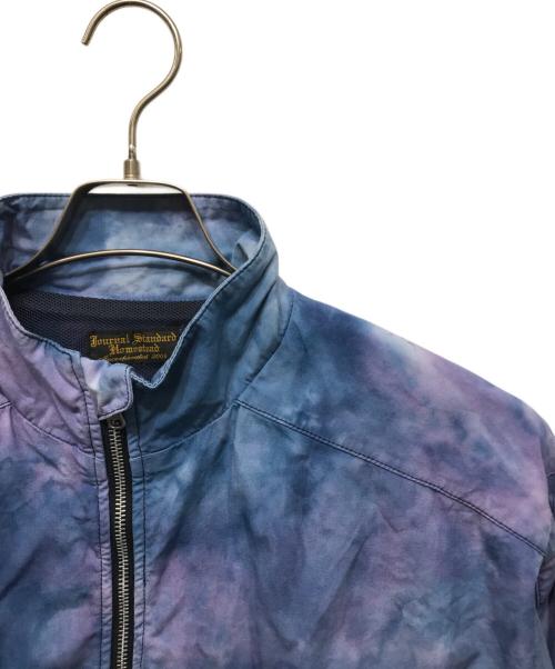 JOURNAL STANDARD HOMESTEAD（ジャーナルスタンダード ホームステッド）JOURNAL STANDARD HOMESTEAD (ジャーナルスタンダード ホームステッド) CAMOUFLAGE DYE P/F BZ ブルー サイズ:Mの古着・服飾アイテム