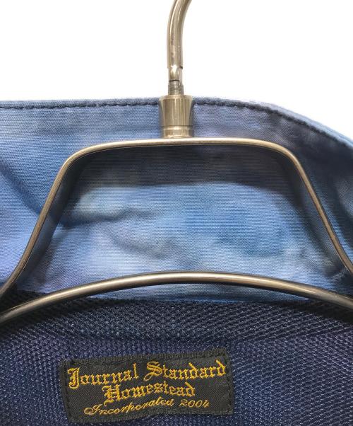 JOURNAL STANDARD HOMESTEAD（ジャーナルスタンダード ホームステッド）JOURNAL STANDARD HOMESTEAD (ジャーナルスタンダード ホームステッド) CAMOUFLAGE DYE P/F BZ ブルー サイズ:Mの古着・服飾アイテム