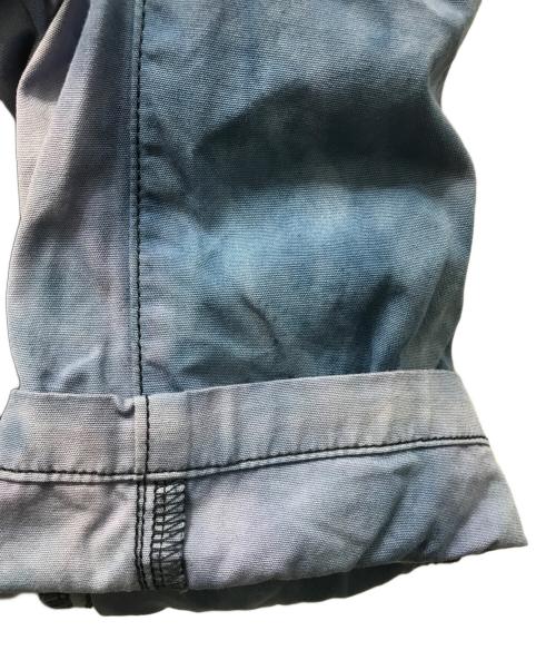 JOURNAL STANDARD HOMESTEAD（ジャーナルスタンダード ホームステッド）JOURNAL STANDARD HOMESTEAD (ジャーナルスタンダード ホームステッド) CAMOUFLAGE DYE P/F BZ ブルー サイズ:Mの古着・服飾アイテム