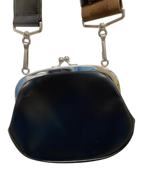 COMME des GARCONS（コムデギャルソン）COMME des GARCONS (コムデギャルソン) がま口ショルダーバッグ ブラックの古着・服飾アイテム