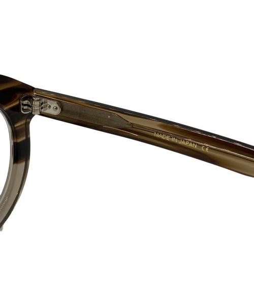 QWON（クヲン）QWON (クヲン) サングラス ブラウンの古着・服飾アイテム