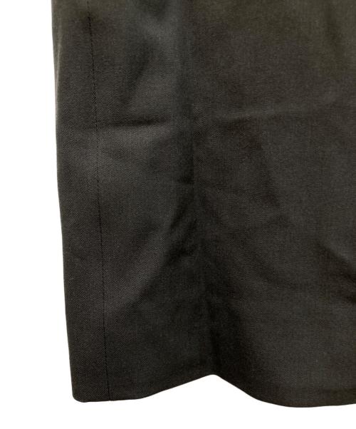 ATTACHMENT（アタッチメント）ATTACHMENT (アタッチメント) ハイツイストウールギャバジンバルカラーコート ブラック サイズ:1の古着・服飾アイテム