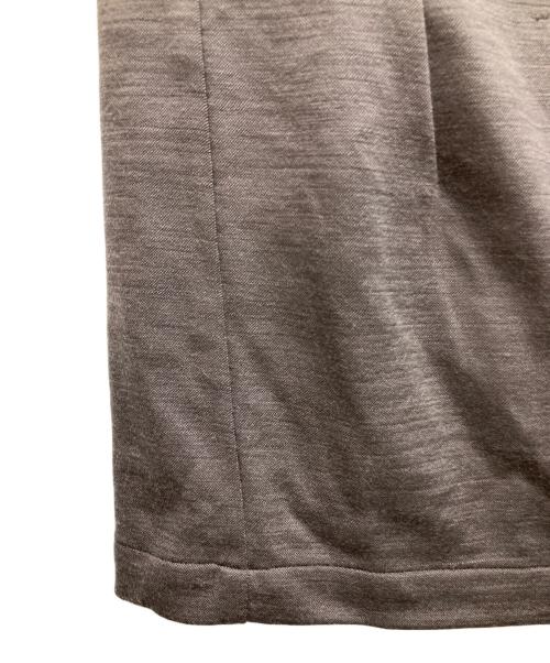 ATTACHMENT（アタッチメント）ATTACHMENT (アタッチメント) ウール/ナイロンスムース ノーカラーロングカーディガン グレー サイズ:１の古着・服飾アイテム