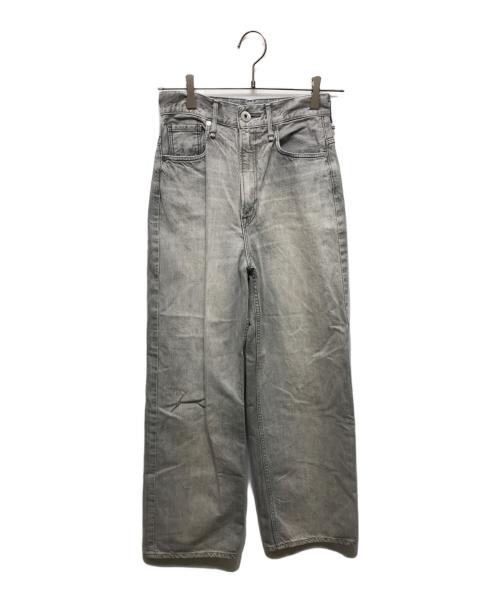 upper hights（アッパーハイツ）upper hights (アッパーハイツ) THE NIECE ザニ―ス デニムパンツ グレー サイズ:22の古着・服飾アイテム