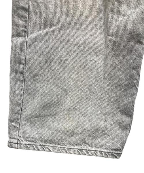 upper hights（アッパーハイツ）upper hights (アッパーハイツ) THE NIECE ザニ―ス デニムパンツ グレー サイズ:22の古着・服飾アイテム