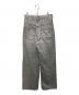 upper hights (アッパーハイツ) THE NIECE ザニ―ス デニムパンツ グレー サイズ:22：10000円