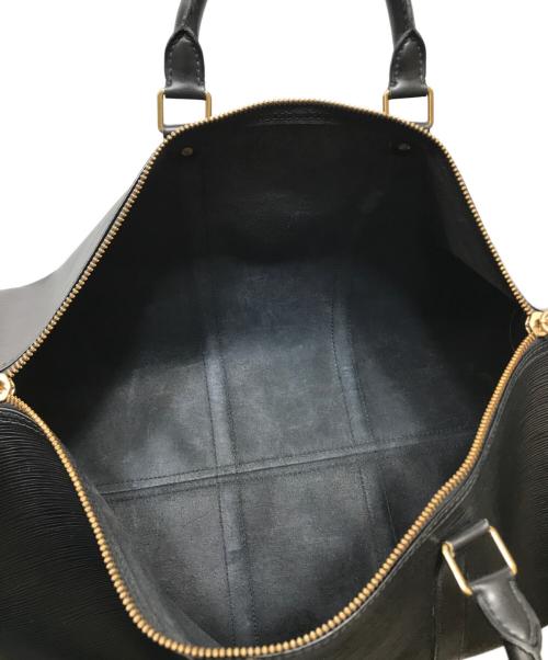 LOUIS VUITTON（ルイ ヴィトン）LOUIS VUITTON (ルイ ヴィトン) キーポル50 ボストンバッグ ブラックの古着・服飾アイテム