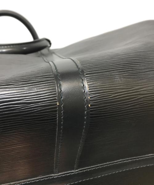 LOUIS VUITTON（ルイ ヴィトン）LOUIS VUITTON (ルイ ヴィトン) キーポル50 ボストンバッグ ブラックの古着・服飾アイテム