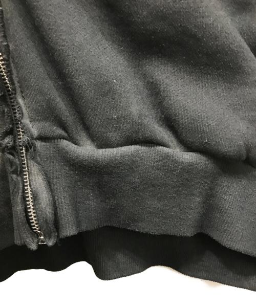 WHITELAND（ホワイトランド）WHITELAND (ホワイトランド) ZIP UP HOODED VEST ブラック サイズ:Freeの古着・服飾アイテム