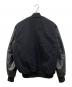 STEWART & STRAUSS (スチュワート＆ストラウス) スリーブレザースタジャン ブラック サイズ:XL：10000円