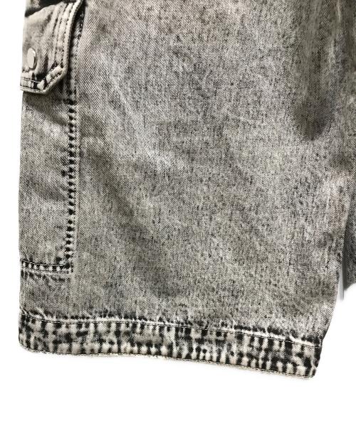 MAISON SPECIAL（メゾンスペシャル）MAISON SPECIAL (メゾンスペシャル) Big Pocket 2WAY Buggy Denim Cargo Pants グレー サイズ:01の古着・服飾アイテム