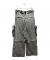MAISON SPECIAL (メゾンスペシャル) Big Pocket 2WAY Buggy Denim Cargo Pants グレー サイズ:01：13000円