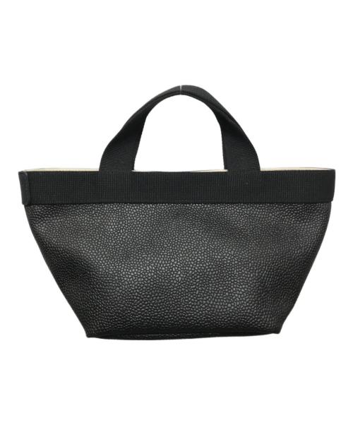 Herve Chapelier（エルベシャプリエ）Herve Chapelier (エルベシャプリエ) 701GP リュクス舟型トートS ブラック(ノワール×ノワール)の古着・服飾アイテム