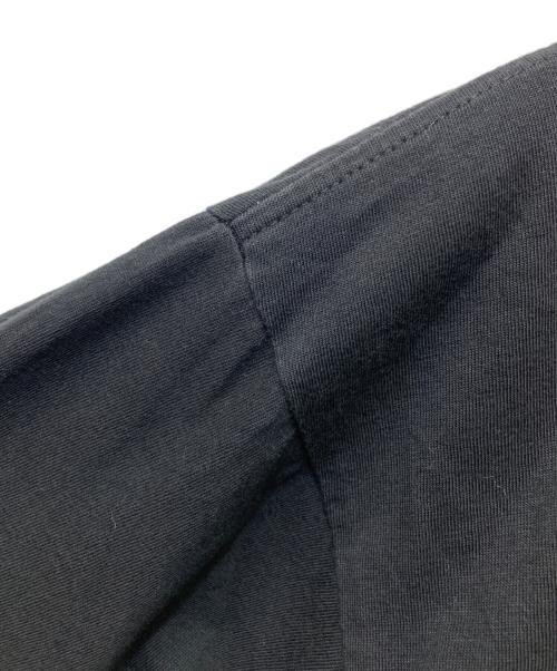 MM6 Maison Margiela（エムエムシックスメゾンマルジェラ）MM6 Maison Margiela (エムエムシックスメゾンマルジェラ) バックアーカイブロゴプリント オーバーサイズ 半袖 Tシャツ ブラック サイズ:Sの古着・服飾アイテム
