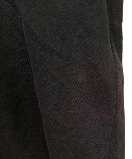 MM6 Maison Margiela（エムエムシックスメゾンマルジェラ）MM6 Maison Margiela (エムエムシックスメゾンマルジェラ) バックアーカイブロゴプリント オーバーサイズ 半袖 Tシャツ ブラック サイズ:Sの古着・服飾アイテム