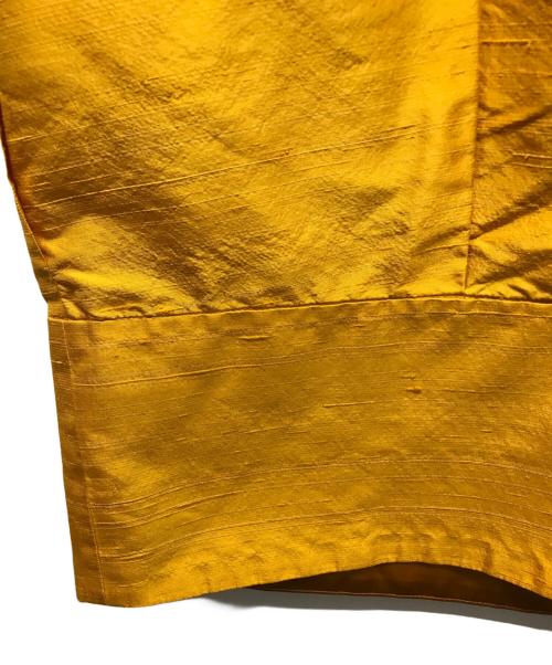 ENFOLD（エンフォルド）ENFOLD (エンフォルド) ノースリーブシルクブラウス イエロー サイズ:38の古着・服飾アイテム