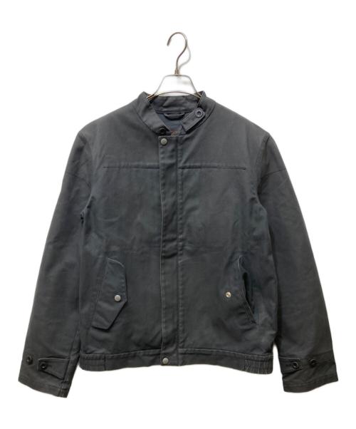 LOUIS VUITTON（ルイ ヴィトン）LOUIS VUITTON (ルイ ヴィトン) オールド コットンライダースジャケット グレー サイズ:50の古着・服飾アイテム
