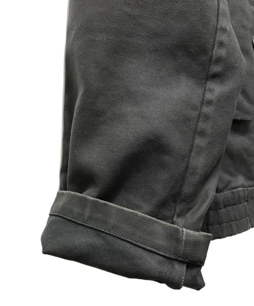 LOUIS VUITTON（ルイ ヴィトン）LOUIS VUITTON (ルイ ヴィトン) オールド コットンライダースジャケット グレー サイズ:50の古着・服飾アイテム