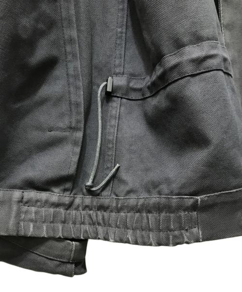 LOUIS VUITTON（ルイ ヴィトン）LOUIS VUITTON (ルイ ヴィトン) オールド コットンライダースジャケット グレー サイズ:50の古着・服飾アイテム