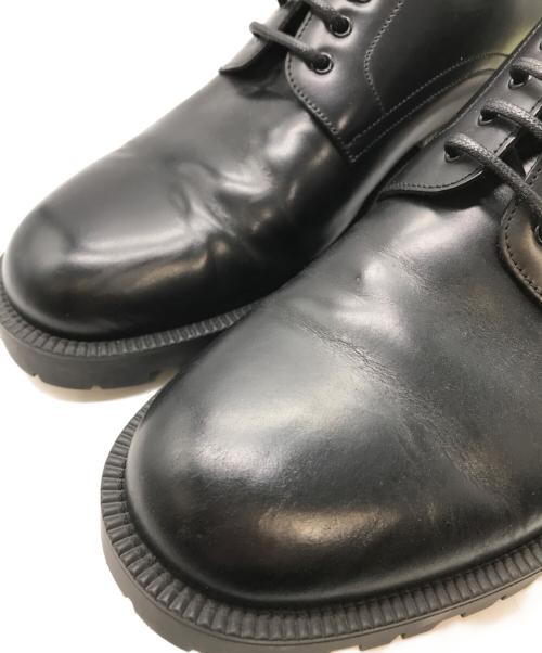 Christian Dior（クリスチャン ディオール）Christian Dior (クリスチャン ディオール) ドッキングシューズ ブラック×ホワイト×イエロー サイズ:44の古着・服飾アイテム